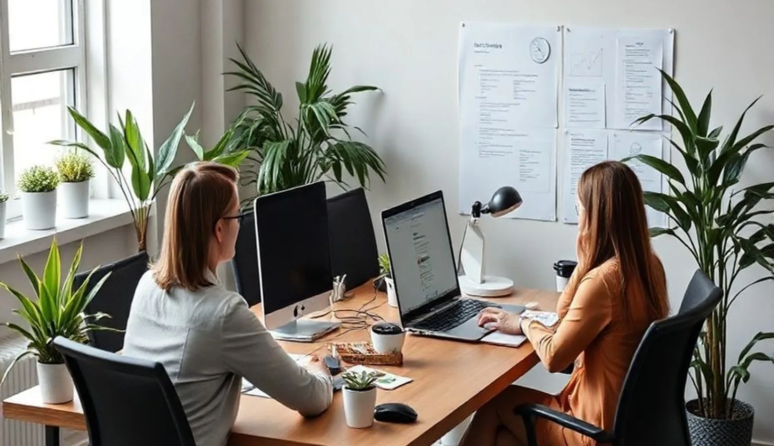 Professional HR consulting workspace